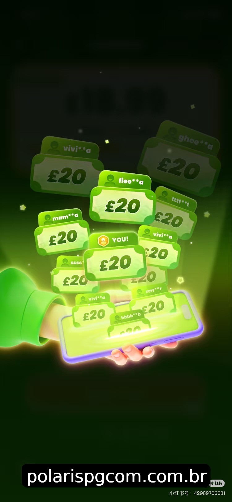 Interface do App polarispg